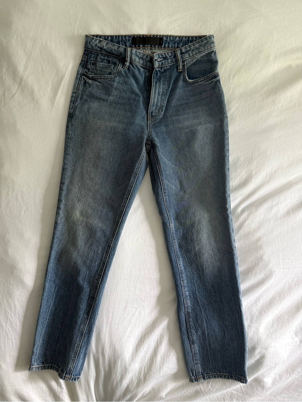 Alexander Wang Mid-Rise Straight Jean